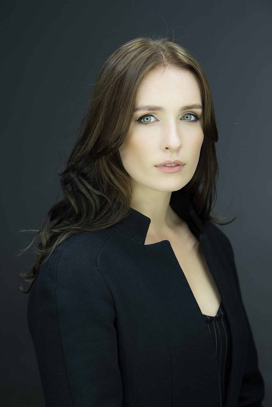 Corporate Headshots Professional Female LinkedIn portrait by Kevin Mark Pass makeup by Storm Pass Makeup